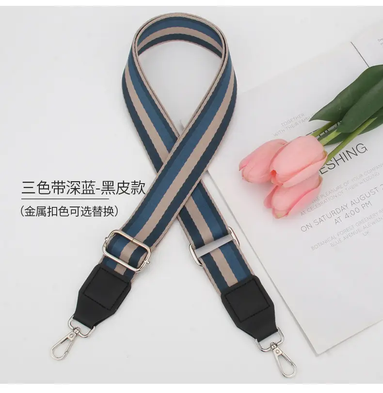 Women's Multicolor Crossbody Strap with Adjustable Buckle — feature 17