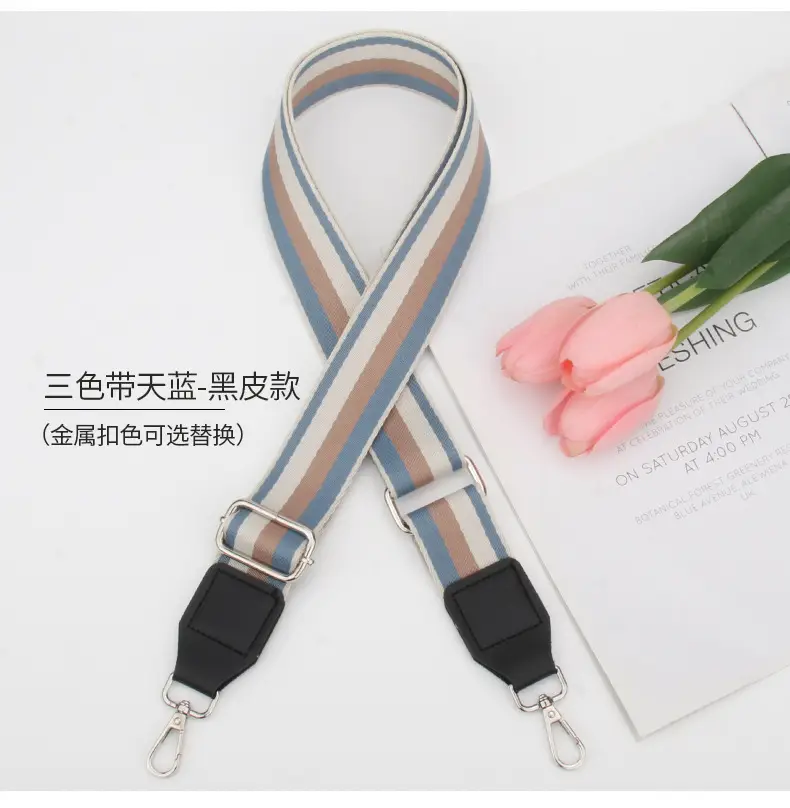 Women's Multicolor Crossbody Strap with Adjustable Buckle — feature 19