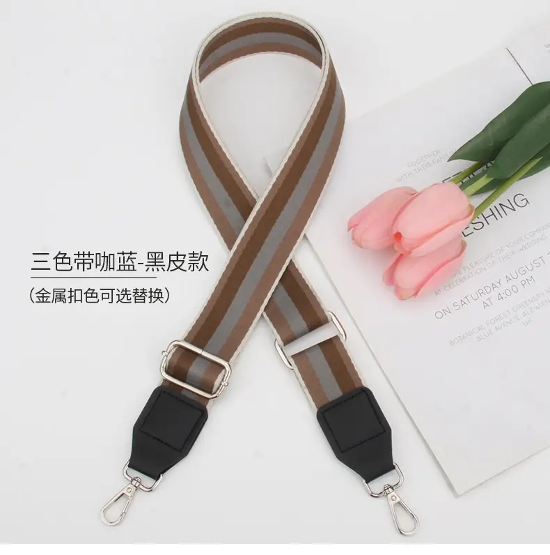 Women's Multicolor Crossbody Strap with Adjustable Buckle — feature 9