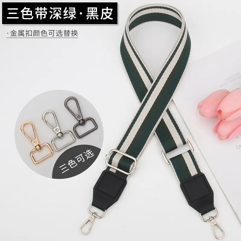 Women's Multicolor Crossbody Strap with Adjustable Buckle - Image 12
