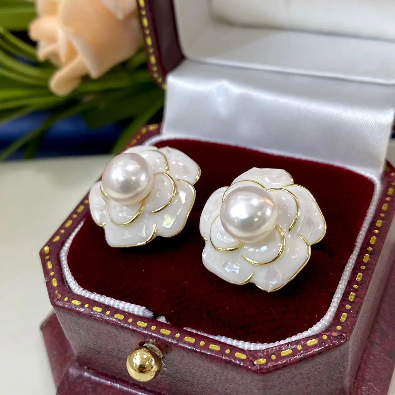 Natural Pearl Flower Earrings for Women 2023 — feature 8