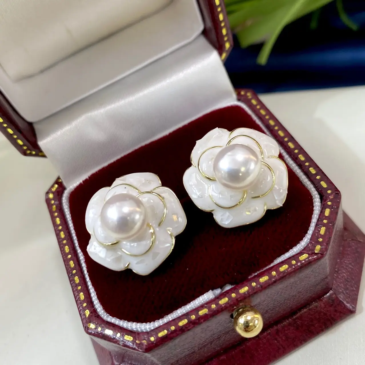 Natural Pearl Flower Earrings for Women 2023 — feature 9