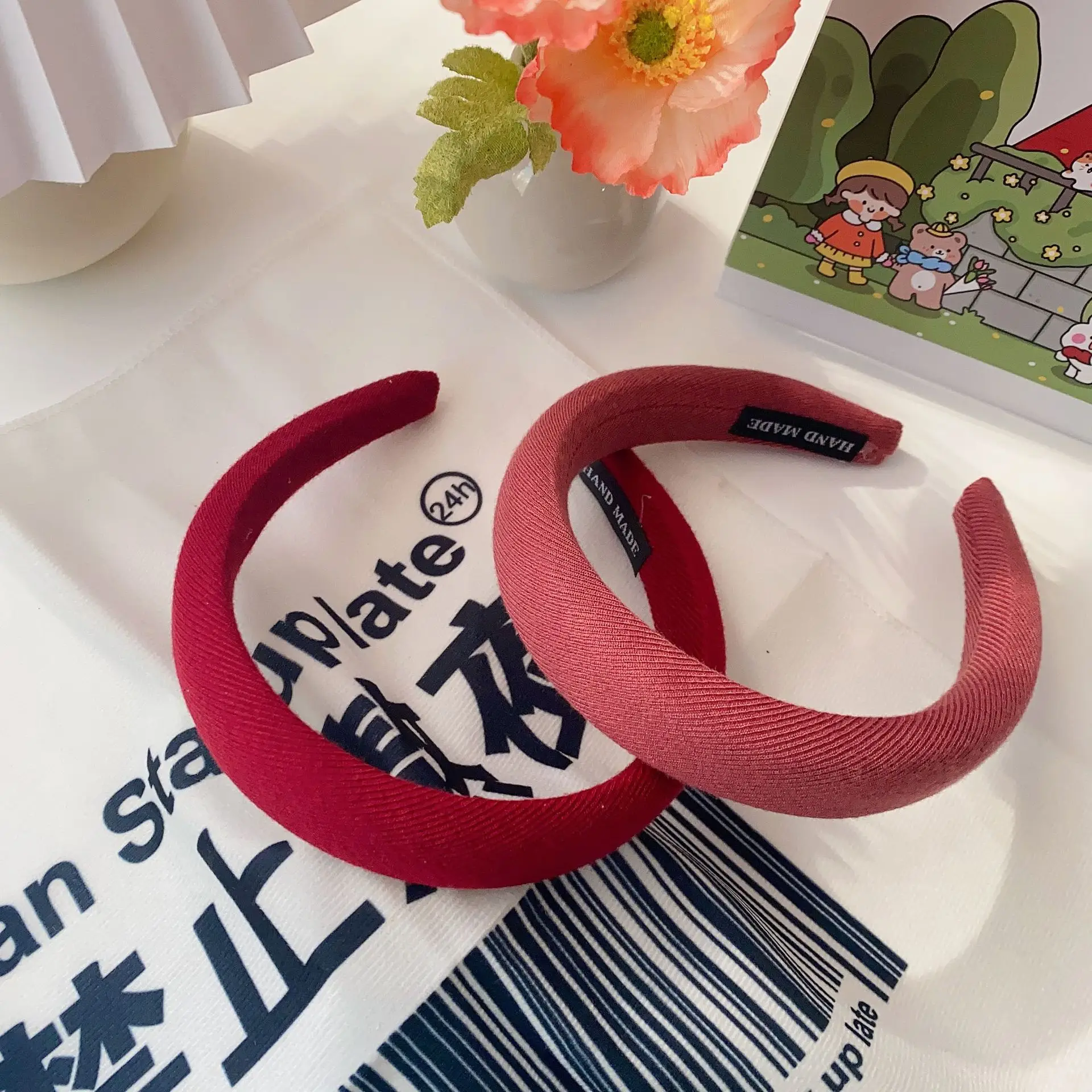 South Korea Net Red Skull Top Hairband Spring Summer — feature 12