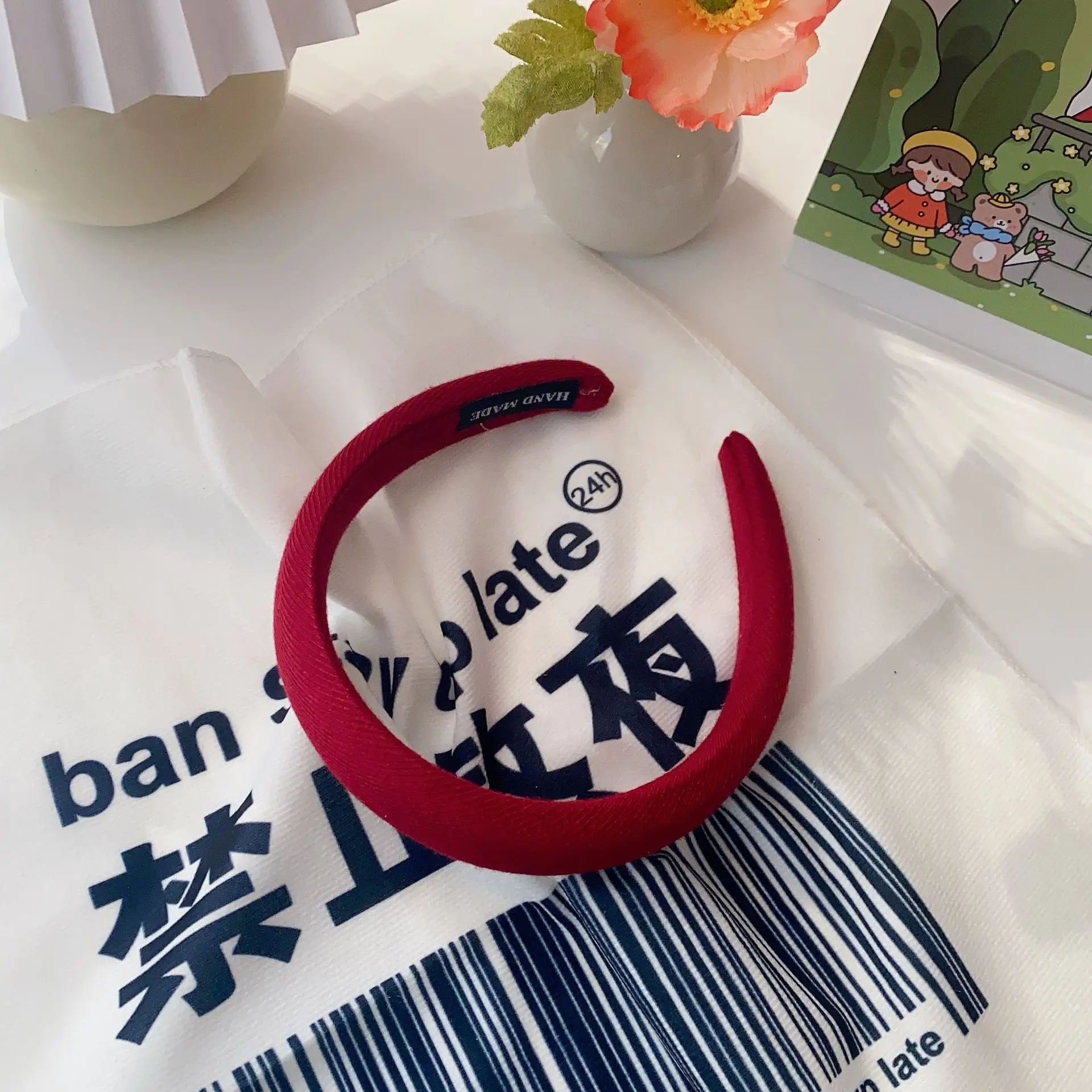 South Korea Net Red Skull Top Hairband Spring Summer - Image 3