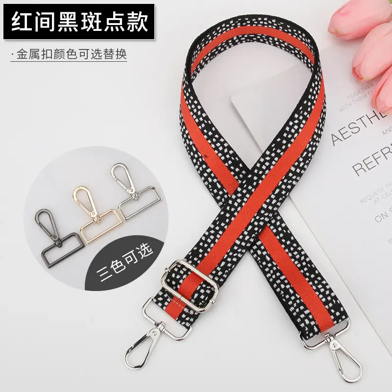 Women's Adjustable Spot Bag Strap with Yellow Yellow - Image 3