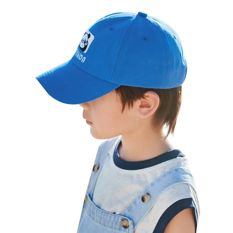 Kids Korean Design Sunhat Cap with Long Brim