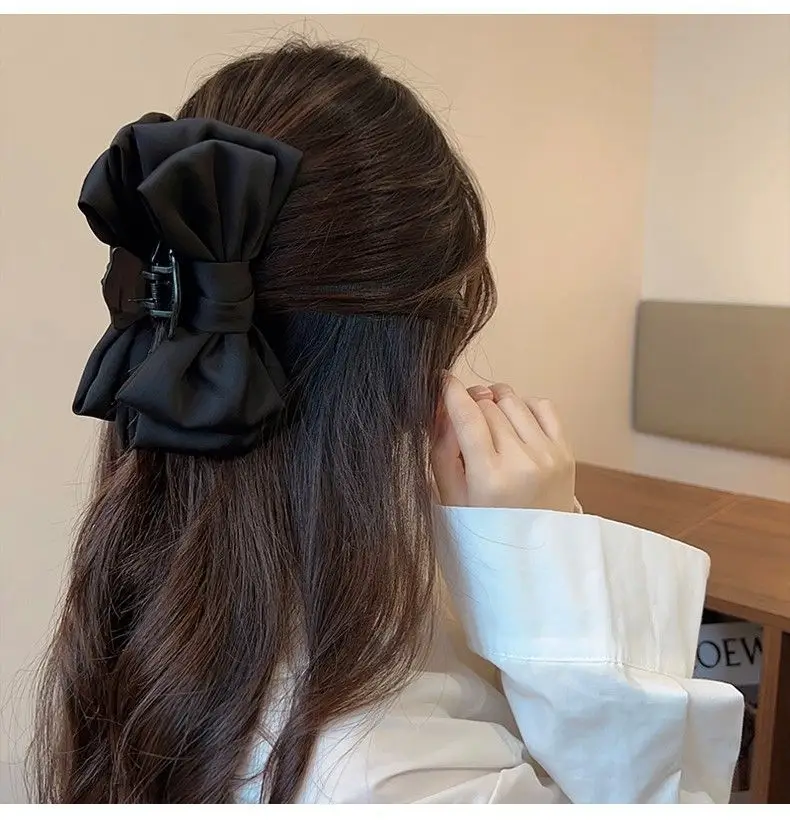 Black Double-Sided Hair Clip Large High-Quality — feature 3