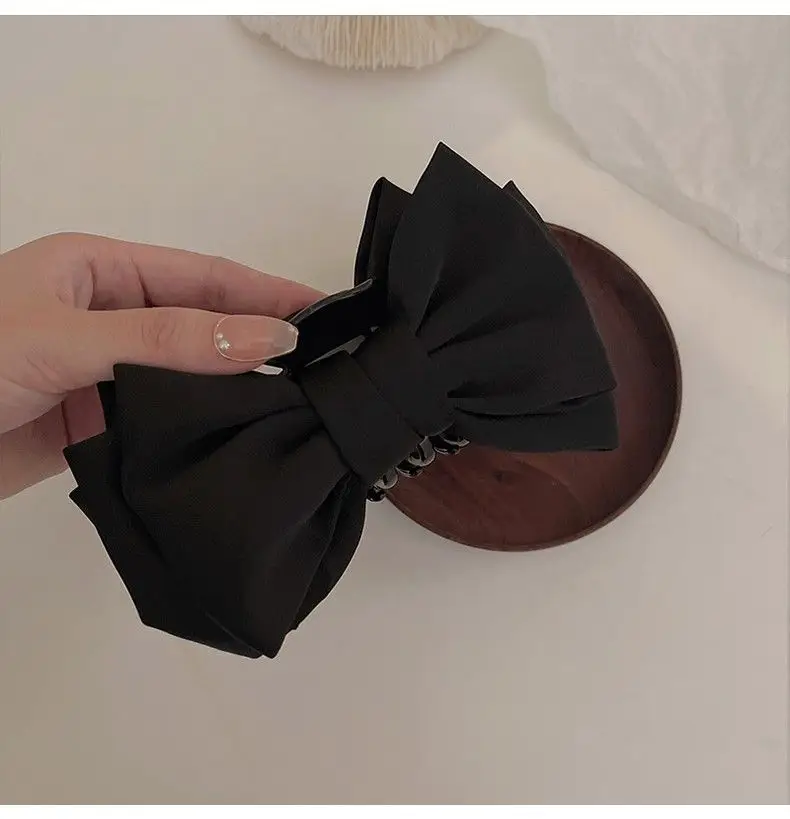 Black Double-Sided Hair Clip Large High-Quality — feature 5