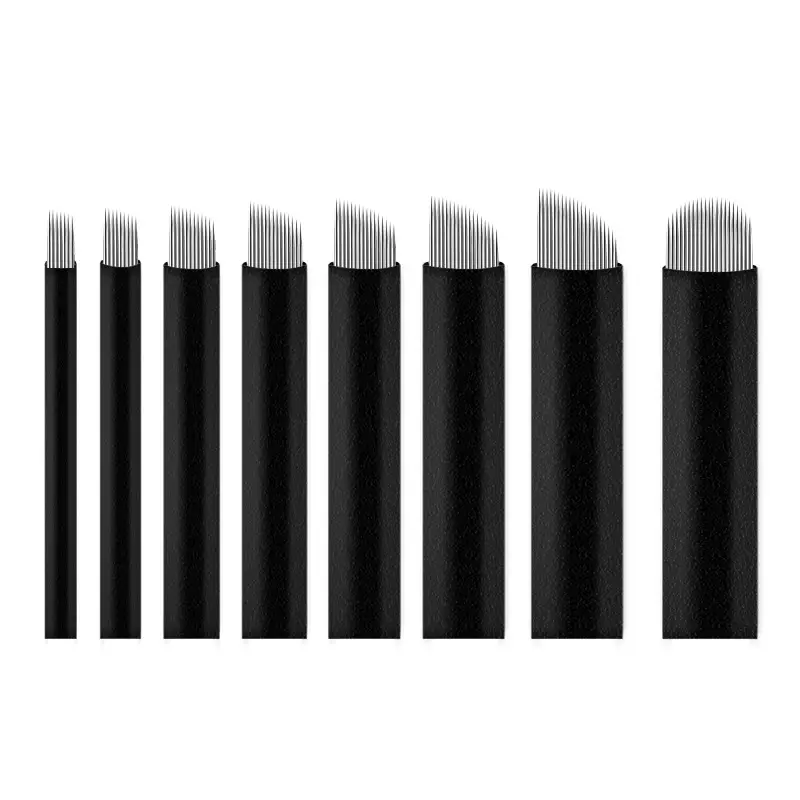 Fog Eyebrow Embroidery Blades Flat Head Double Row - Image 10
