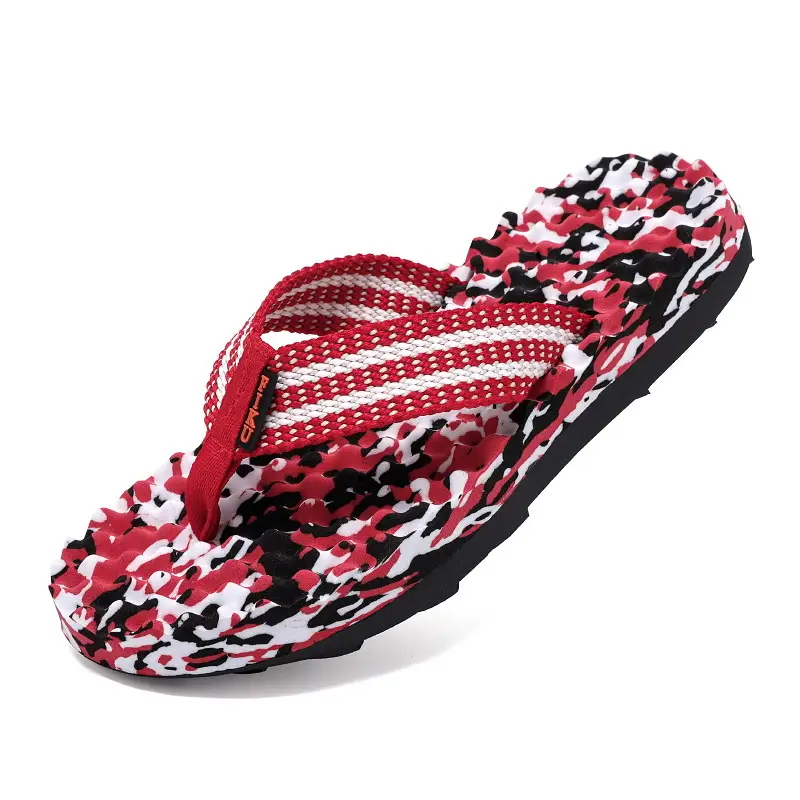 Men's Camouflage Flip-Flops Summer Sandals Large