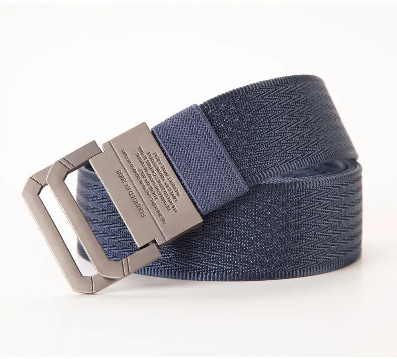 Men's Brown Canvas Double Loop Belt 12" β feature 16