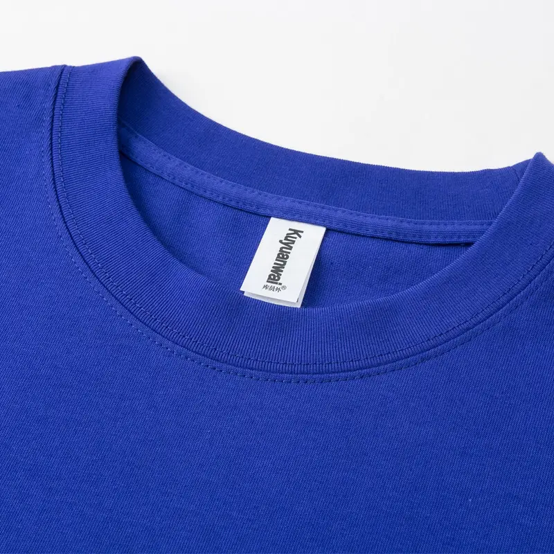 Blue Cotton Heavy Weight T-Shirt Large - Image 33