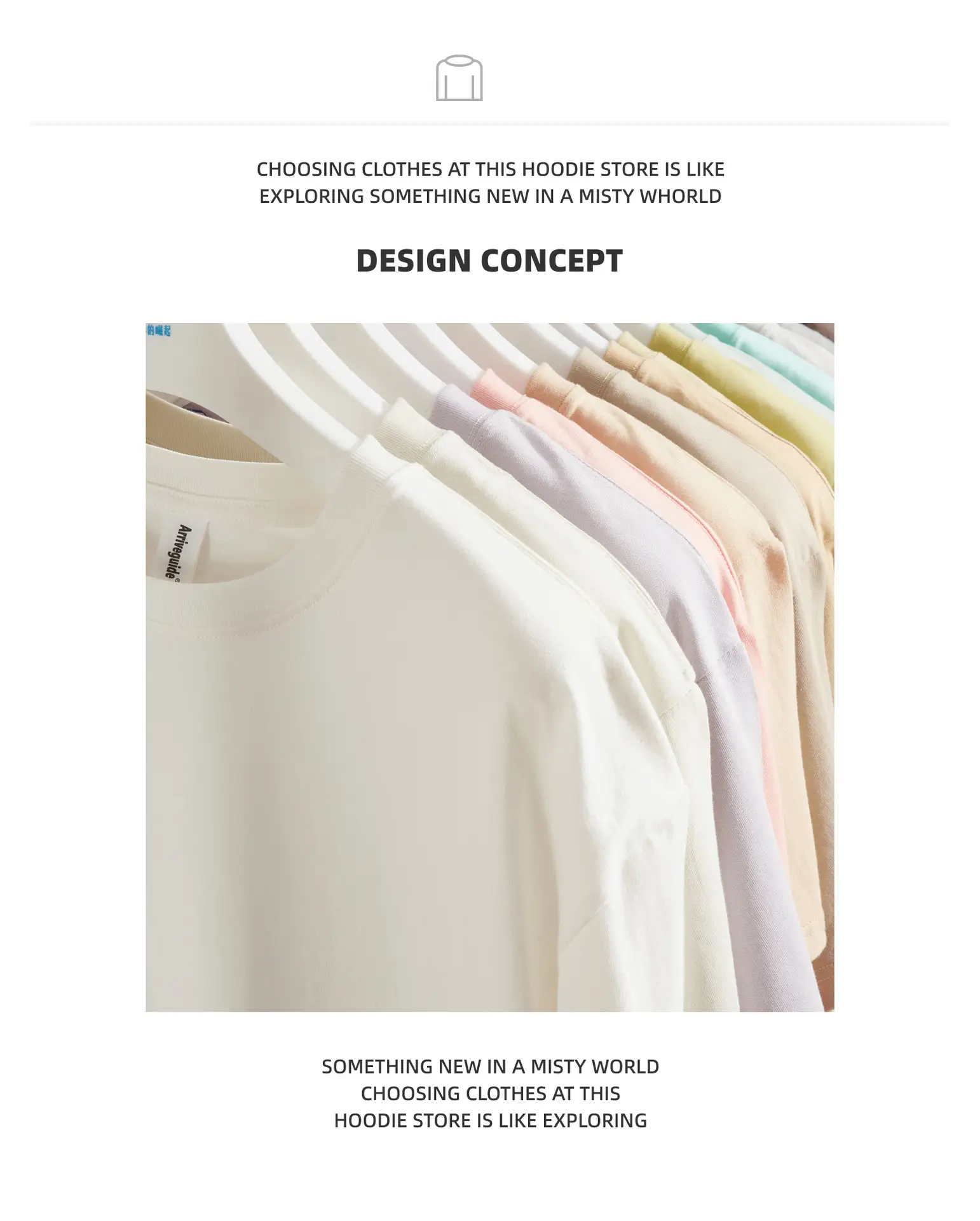 Blue Cotton Heavy Weight T-Shirt Large — feature 3