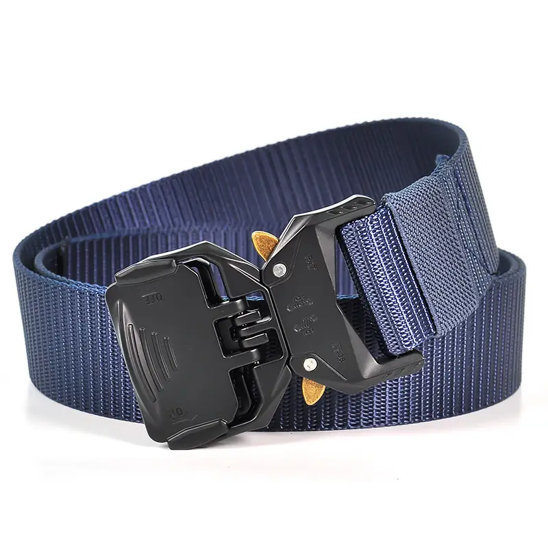 New Men's Tactical Buckle Nylon Belt Quick Release All Match - Image 9