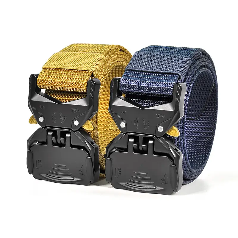New Men's Tactical Buckle Nylon Belt Quick Release All Match - Image 10