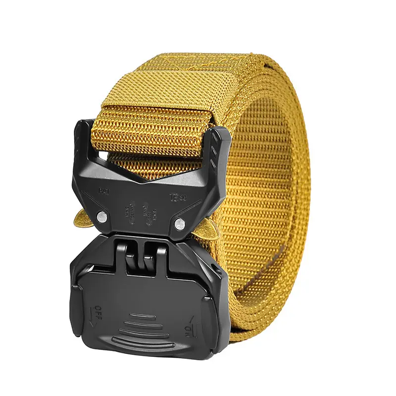 New Men's Tactical Buckle Nylon Belt Quick Release All Match - Image 2