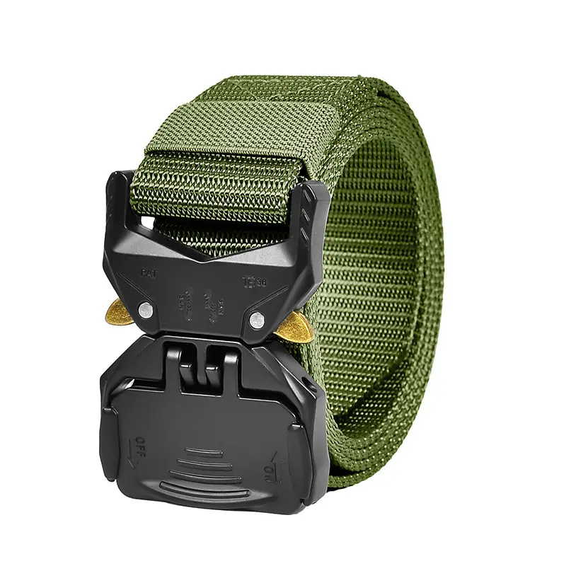 New Men's Tactical Buckle Nylon Belt Quick Release All Match β feature 14