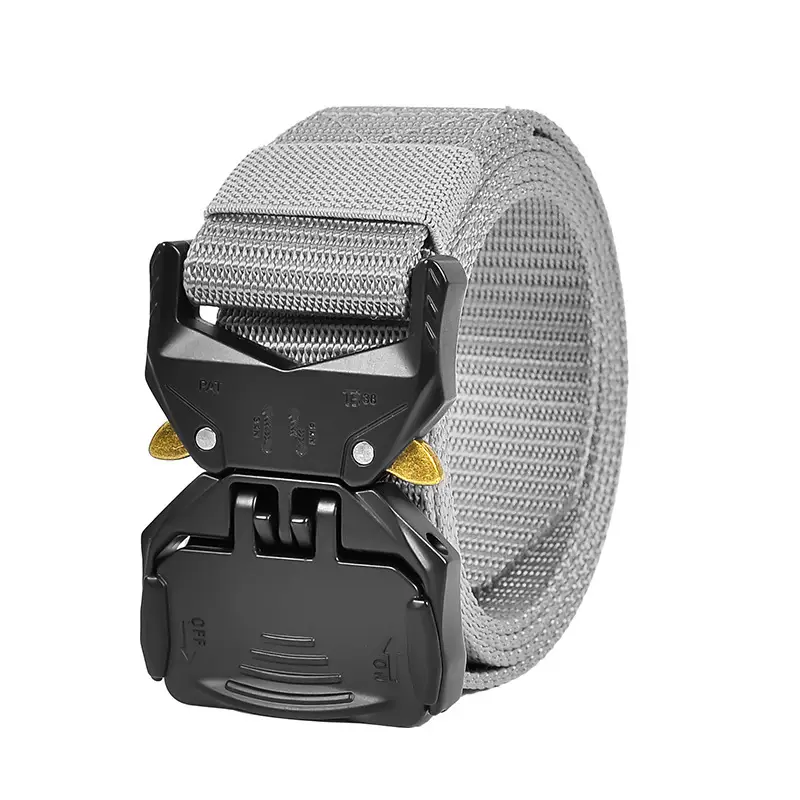 New Men's Tactical Buckle Nylon Belt Quick Release All Match - Image 6