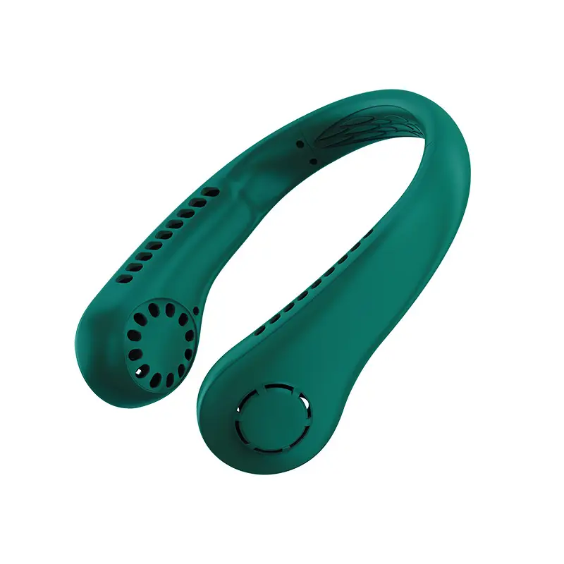 Neck-Hanging Bladeless Cooling Fan, Portable Personal Fan for Summer Cooling, Wholesale and Dropshipping