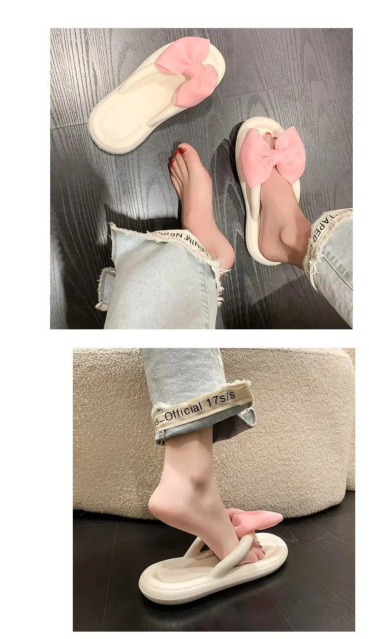 Women Cartoon Flip Flops Pink Blue Summer Sandals — feature 21