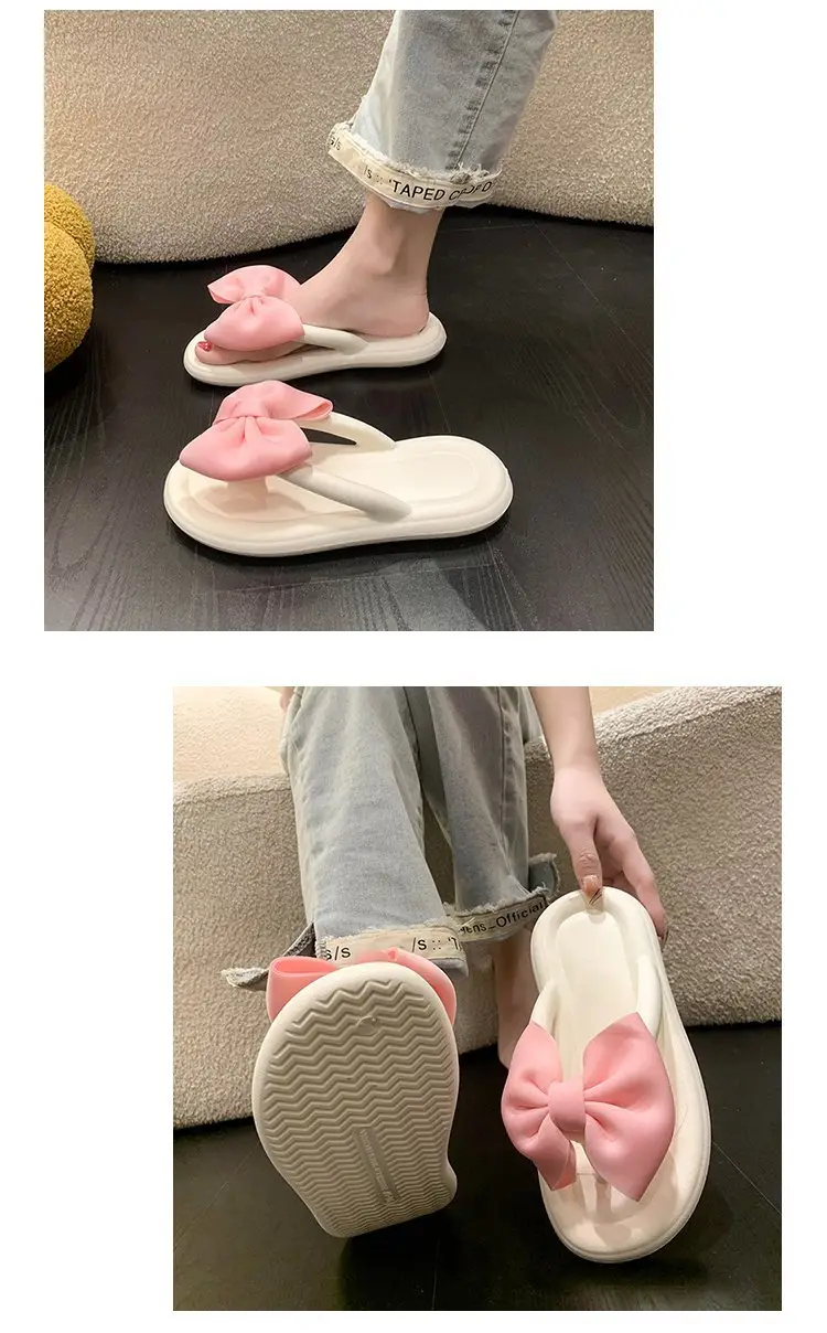 Women Cartoon Flip Flops Pink Blue Summer Sandals — feature 22