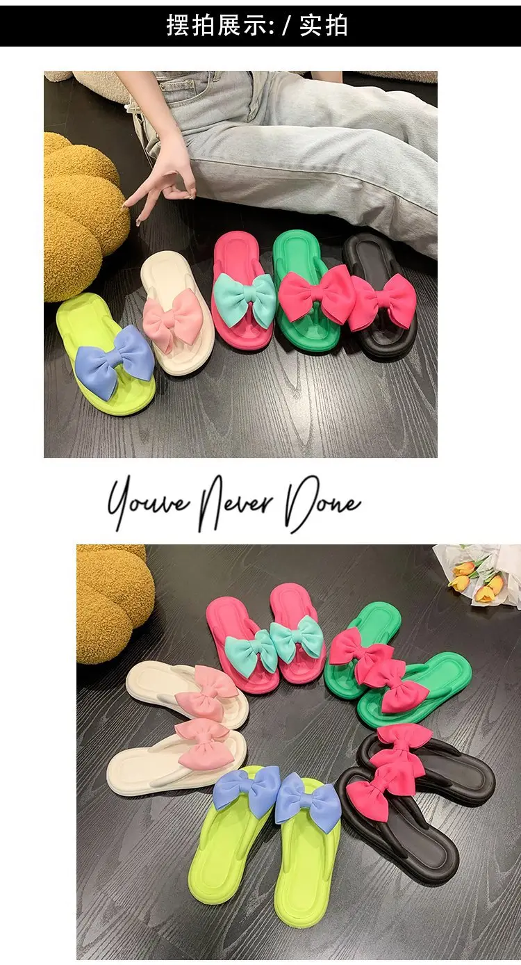 Women Cartoon Flip Flops Pink Blue Summer Sandals — feature 26