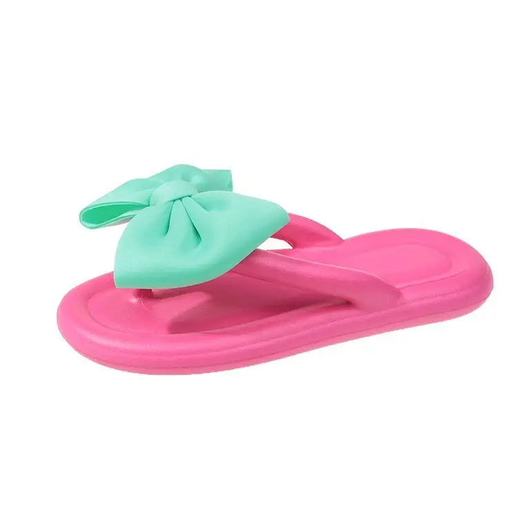 Women Cartoon Flip Flops Pink Blue Summer Sandals