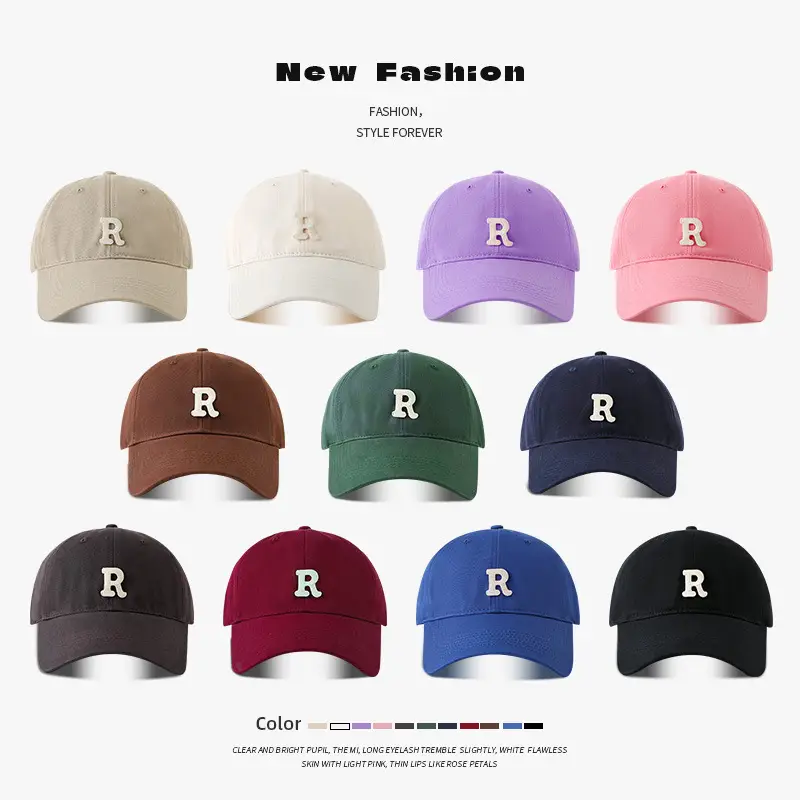 Women's Big Head Baseball Cap K-Style Adjustable 60-65cm - Image 14