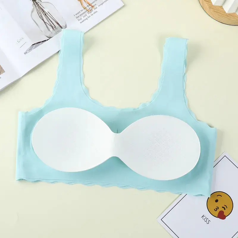 Girls' Traceless Underwear Set with Cute Bear Embroidery - Image 8
