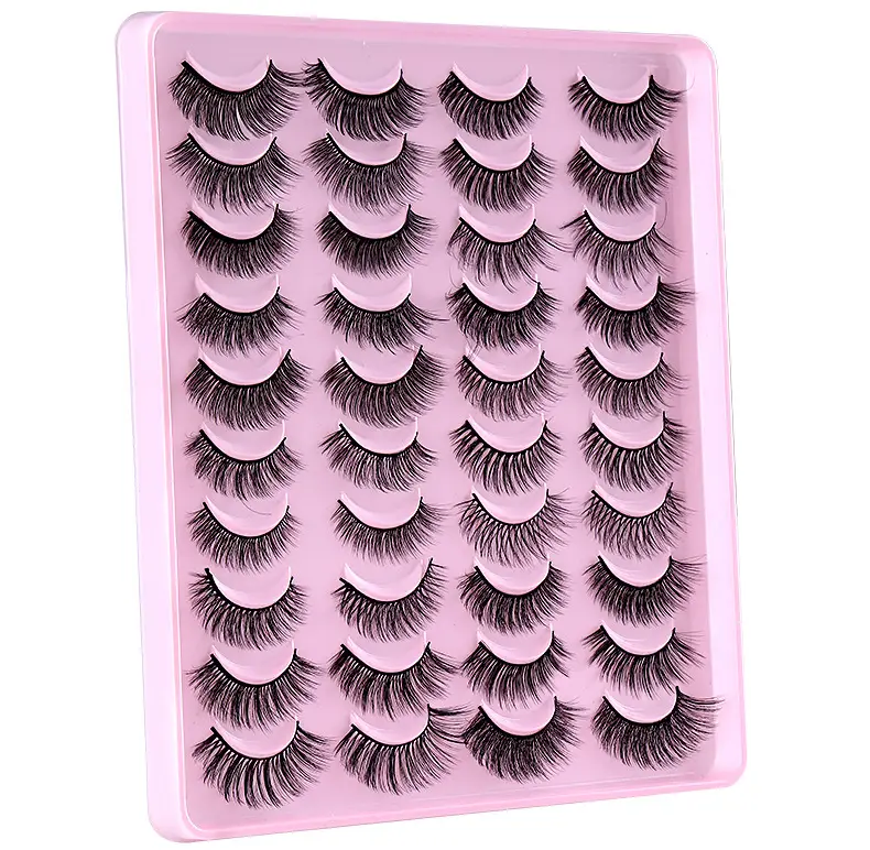 False Eyelashes 20 Pairs Mixed Natural Thick Chemical Fiber Wholesale — feature 13
