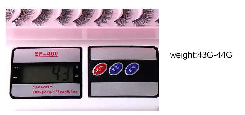 False Eyelashes 20 Pairs Mixed Natural Thick Chemical Fiber Wholesale — feature 9