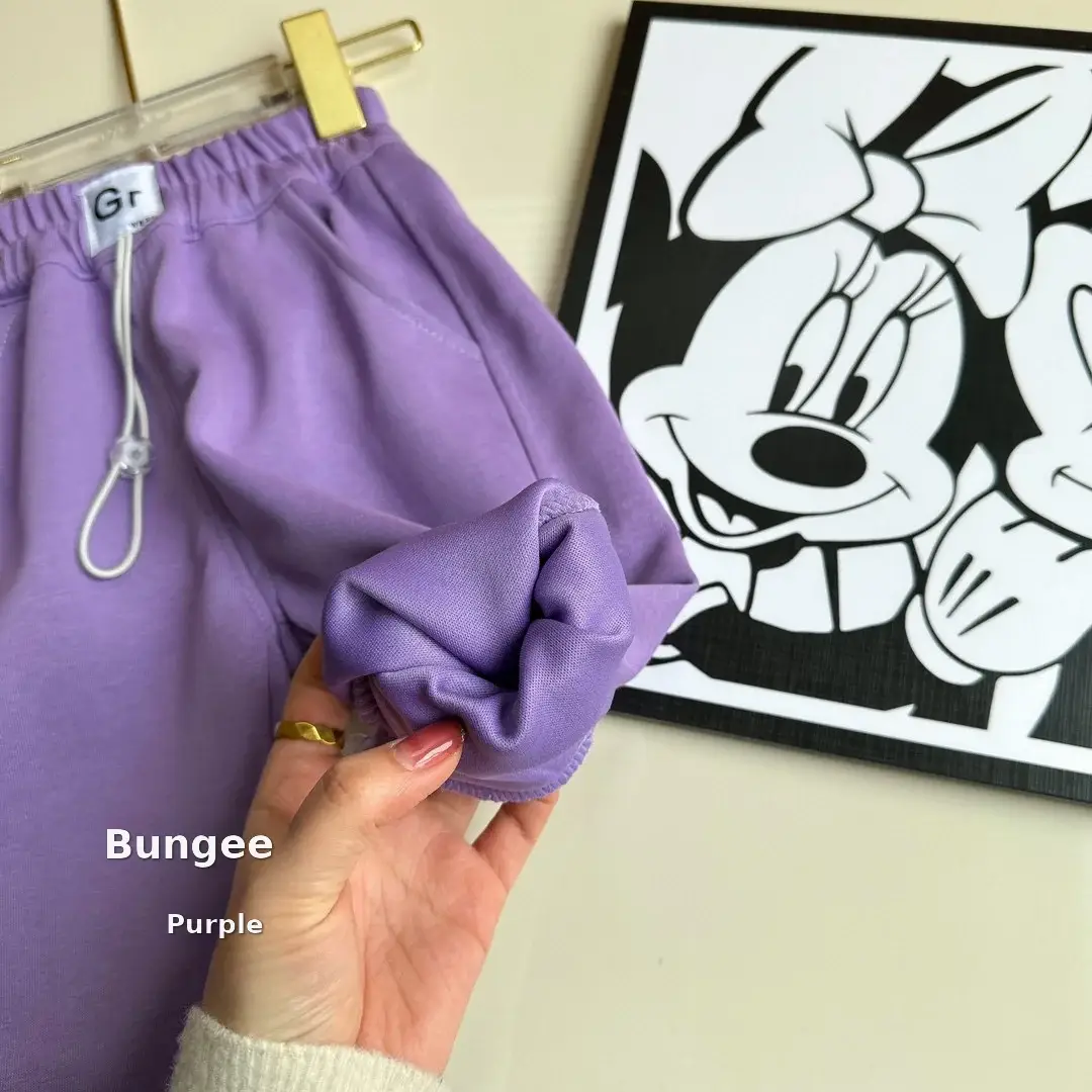 2023 Spring Kids Sweatpants Multi Color Cotton — feature 8