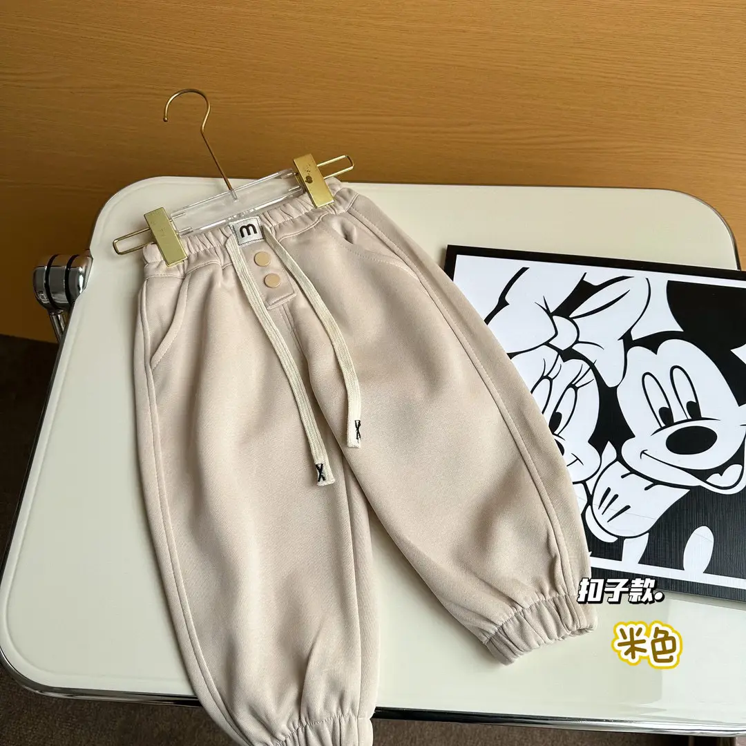 2023 Spring Kids Sweatpants Multi Color Cotton - Image 3