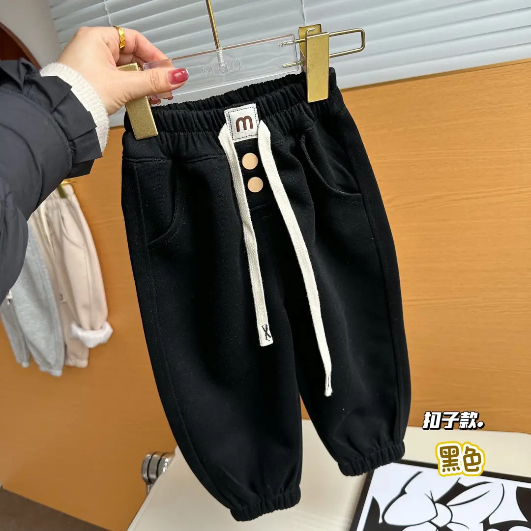 2023 Spring Kids Sweatpants Multi Color Cotton - Image 4