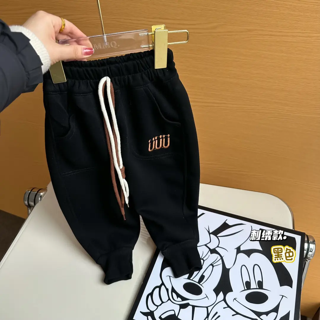 2023 Spring Kids Sweatpants Multi Color Cotton - Image 5