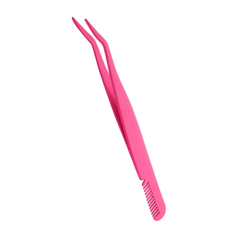 Stainless Steel False Eyelash Tweezers for Eyebrow & Clip Wearing - Image 15