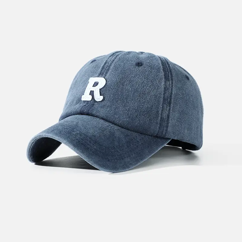 Women Embroidered Baseball Cap Curved Corn Cap Sunscreen - Image 2
