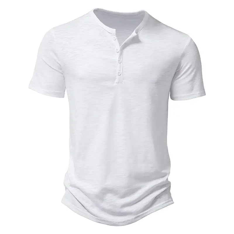 Men's Maroon Bamboo Cotton Short Sleeve Polo T-Shirt — feature 14