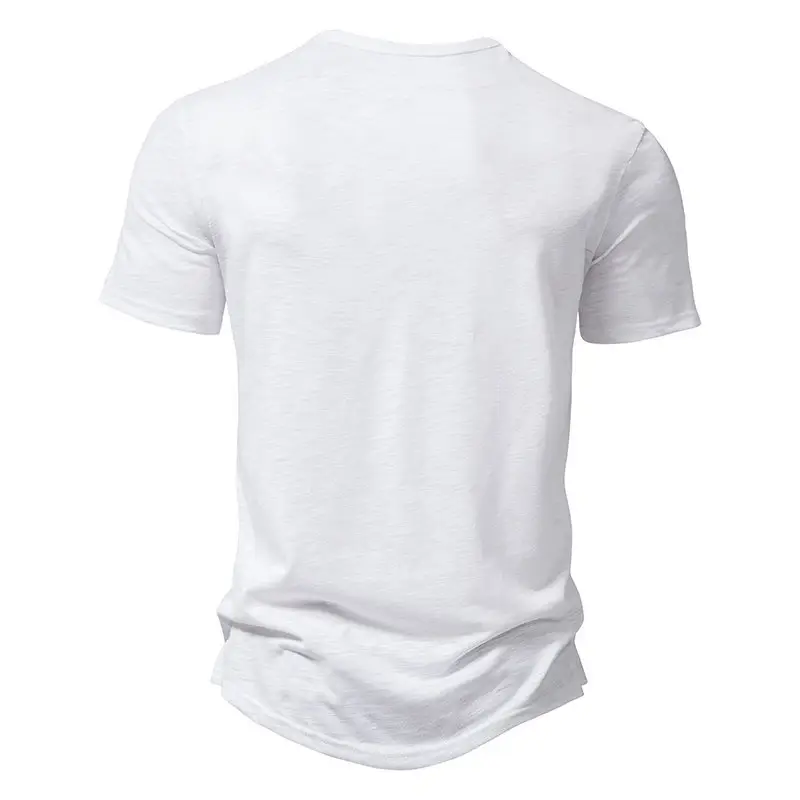 Men's Maroon Bamboo Cotton Short Sleeve Polo T-Shirt — feature 16