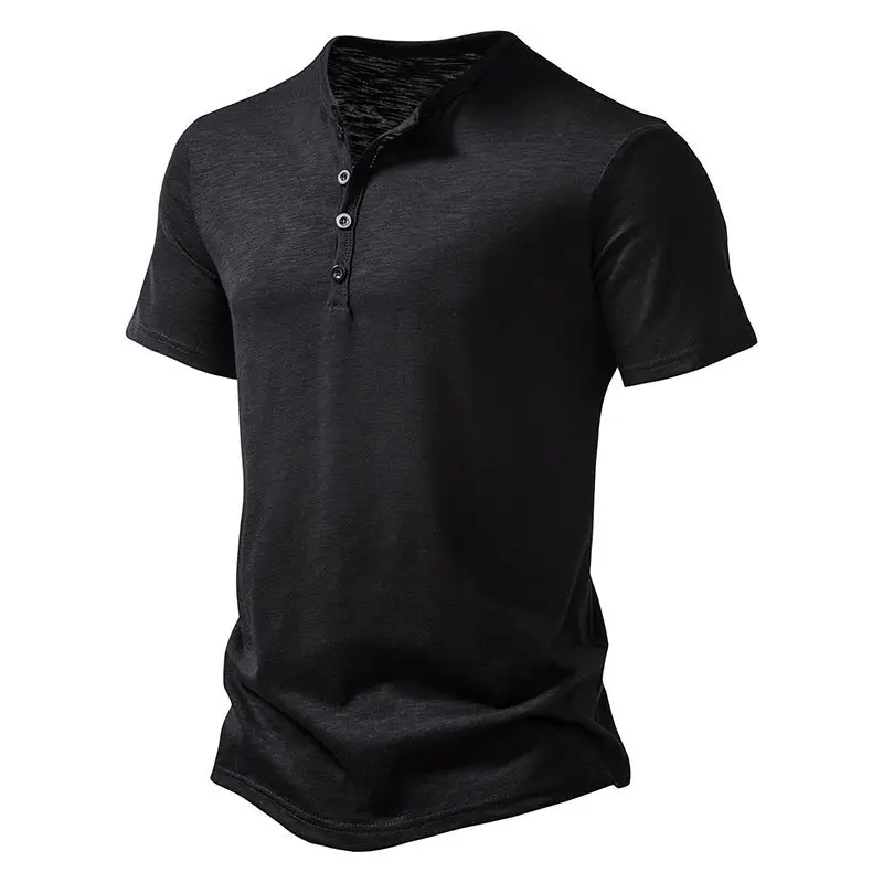 Men's Maroon Bamboo Cotton Short Sleeve Polo T-Shirt — feature 6