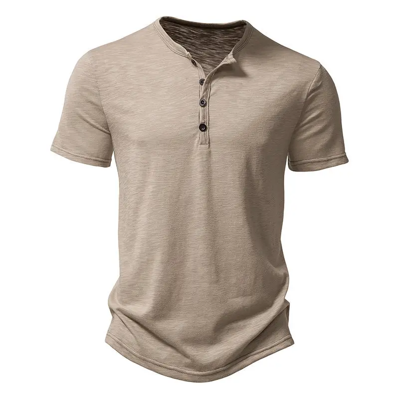 Men's Maroon Bamboo Cotton Short Sleeve Polo T-Shirt - Image 2