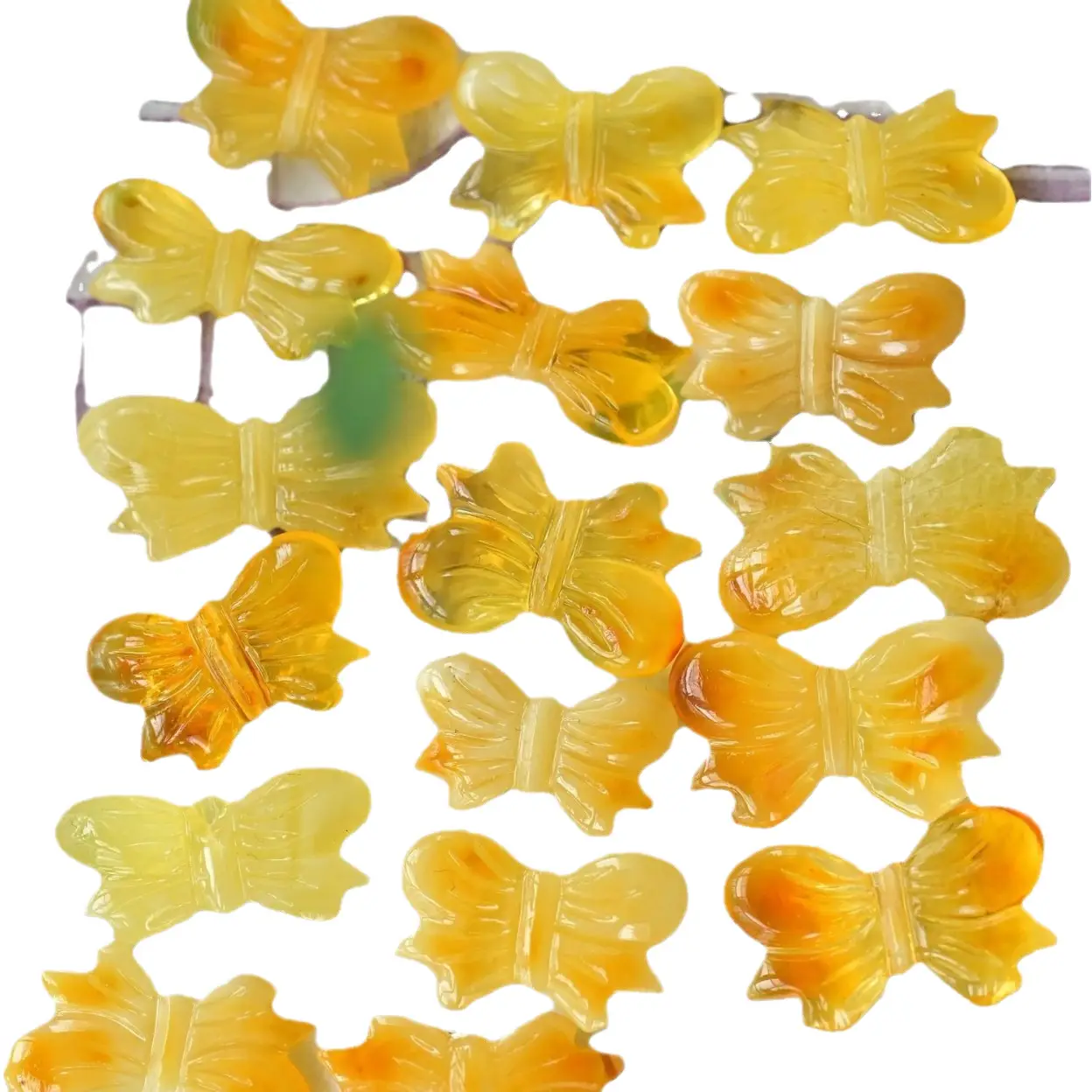Natural Russian Beeswax Butterfly Accessories - Image 5