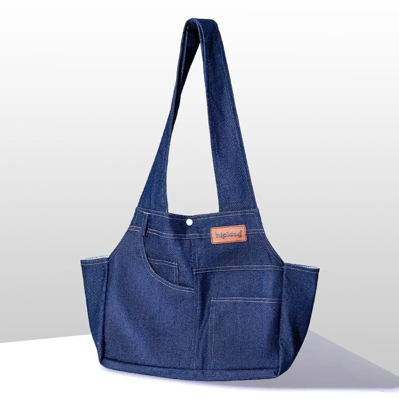 Cute Bear Hat Pet Bag Crossbody Portable Bag - Image 4