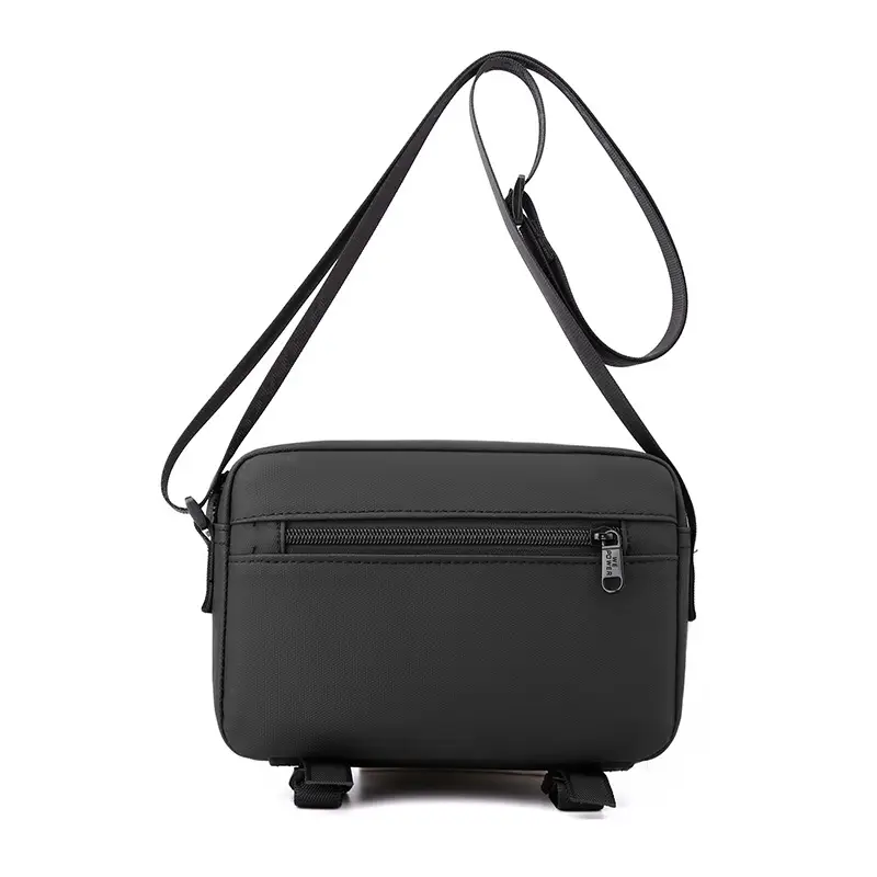 Black Crossbody Bag for Men Women Casual Shoulder Bag - Image 7
