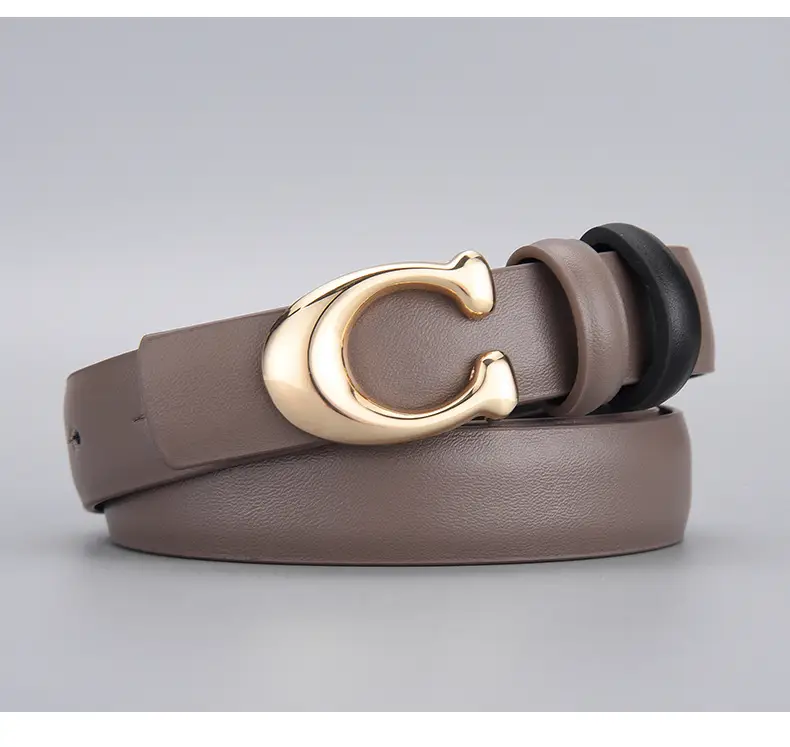 Black C-Shape Buckle Belt for Women — feature 21