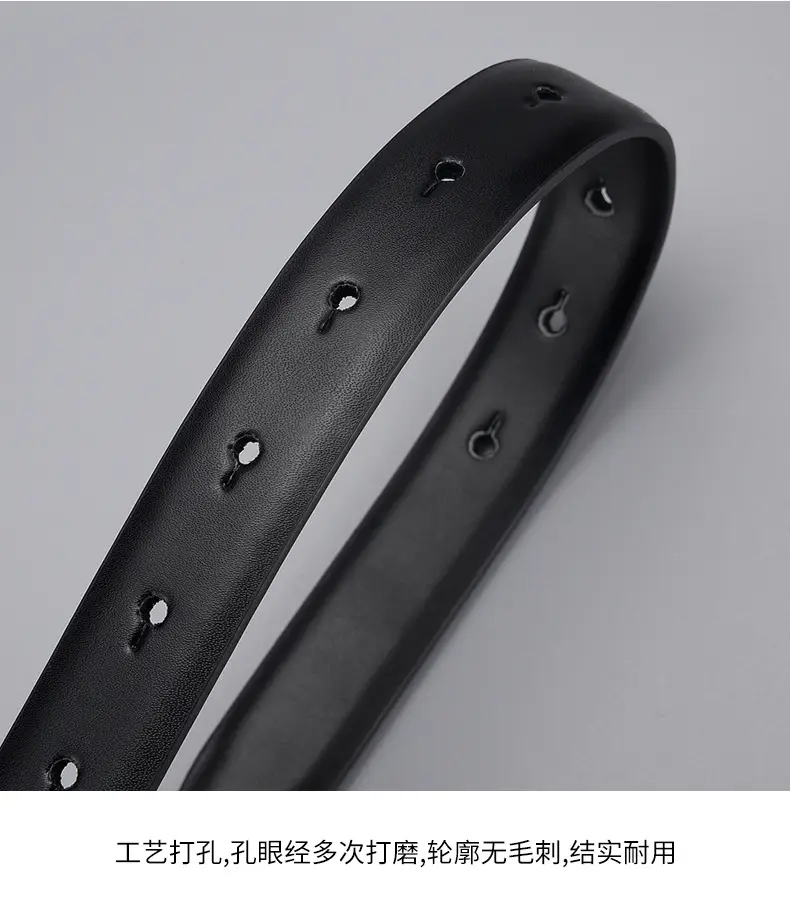 Black C-Shape Buckle Belt for Women — feature 27