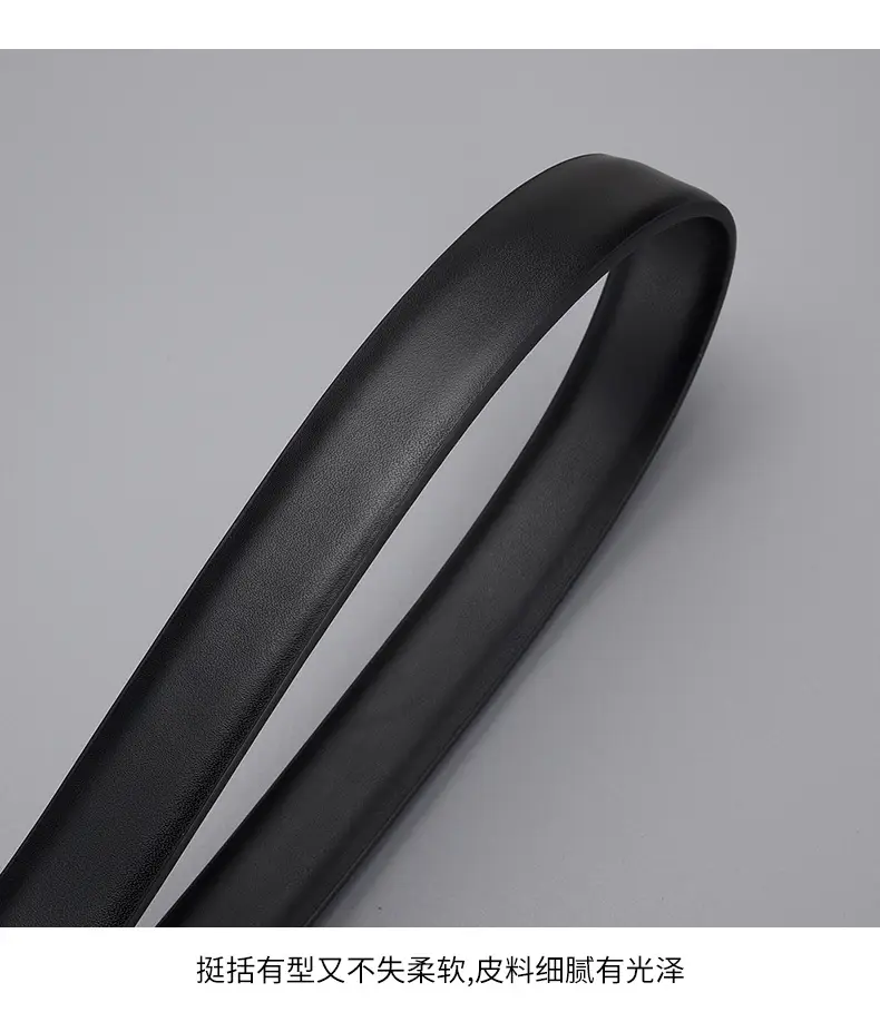 Black C-Shape Buckle Belt for Women — feature 30