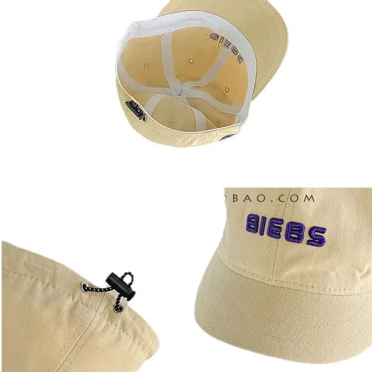 Children's Beige Baseball Cap with "BOSTY" Embroidery - Image 31