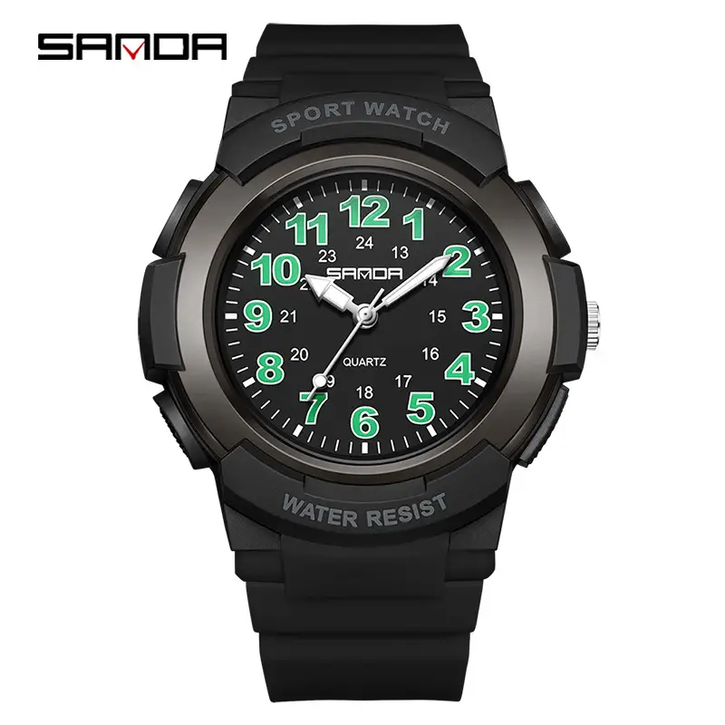 Sanda Women's Pink Water Resistant Quartz Watch