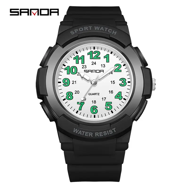 Sanda Women's Pink Water Resistant Quartz Watch